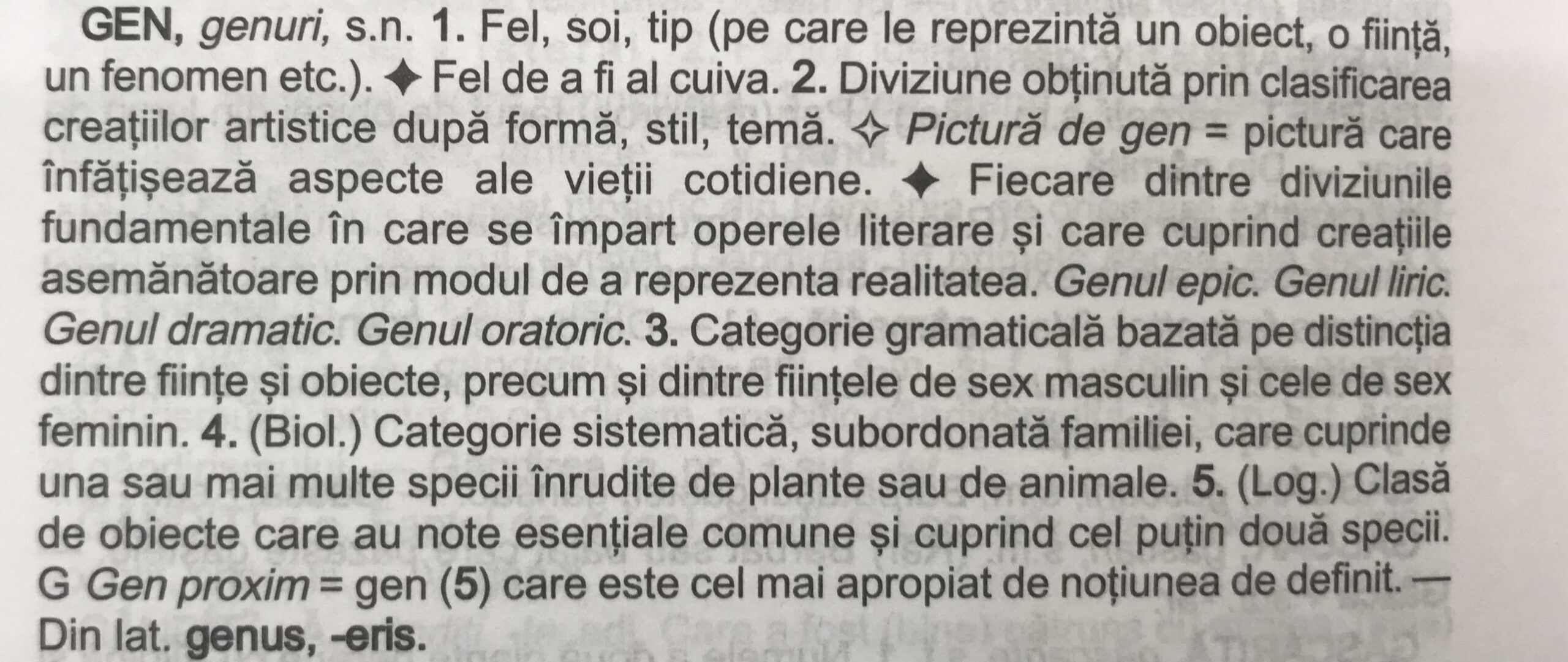 Read more about the article Despre cuvântul ”gen”, adică ce îneamnă și când îl folosim.